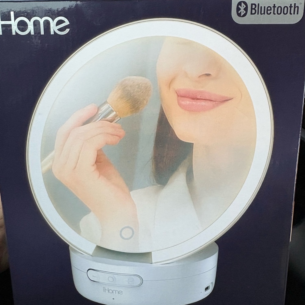 iHome Portable Bluetooth Mirror & Speaker